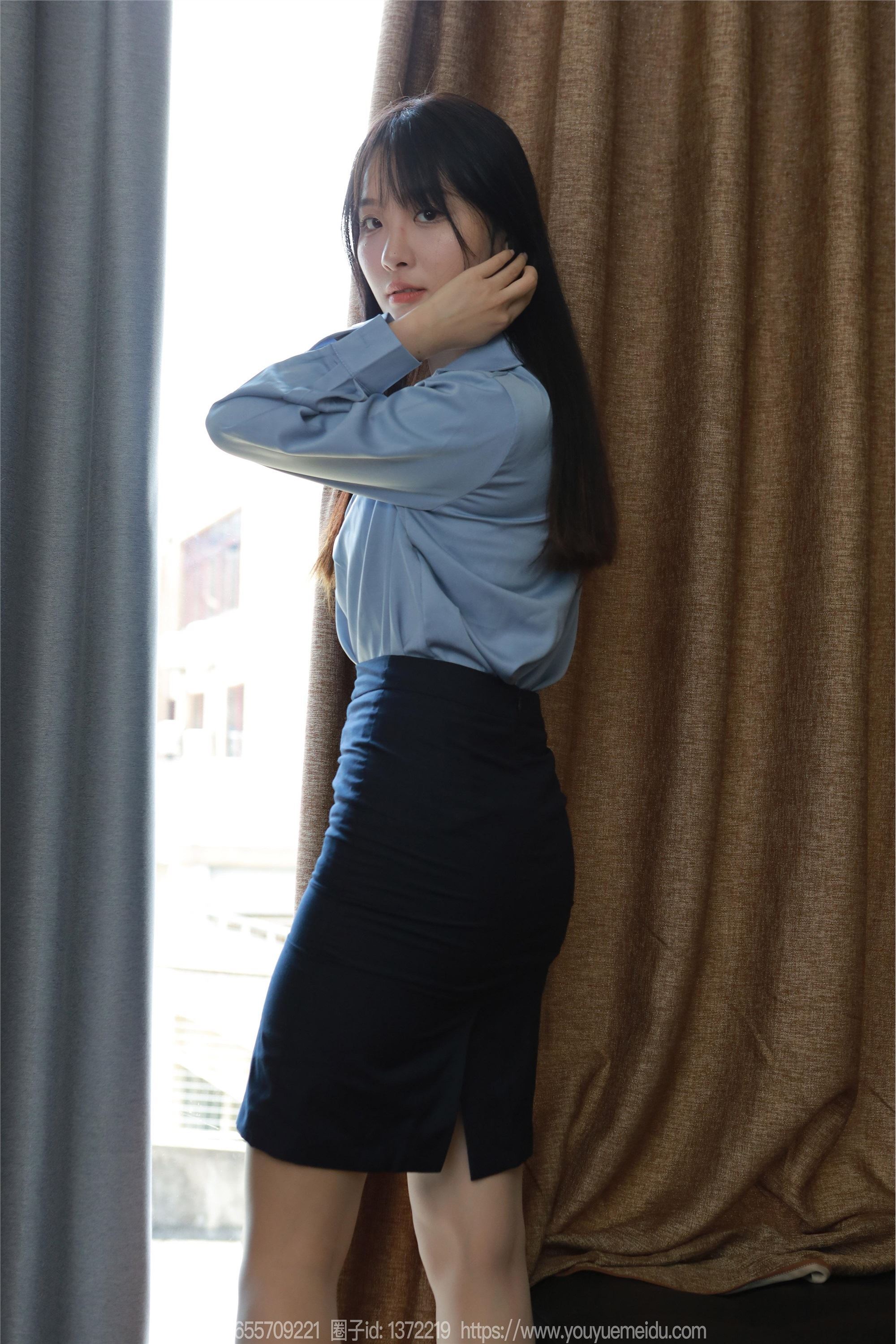 IESS异思趣向  2024.09.04 丝享家 1837 婉萍《蓝色衬衣》